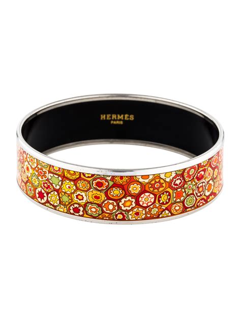 enamel bangle hermes|hermes bangles price guide.